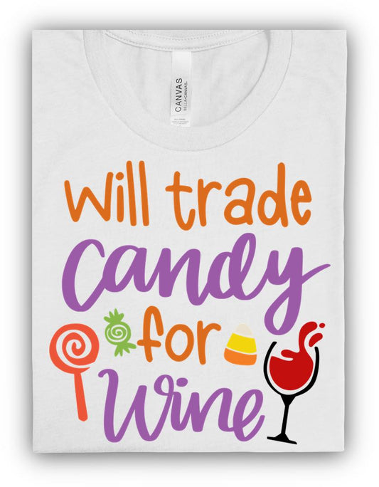 Candy For Wine DTF Transfer